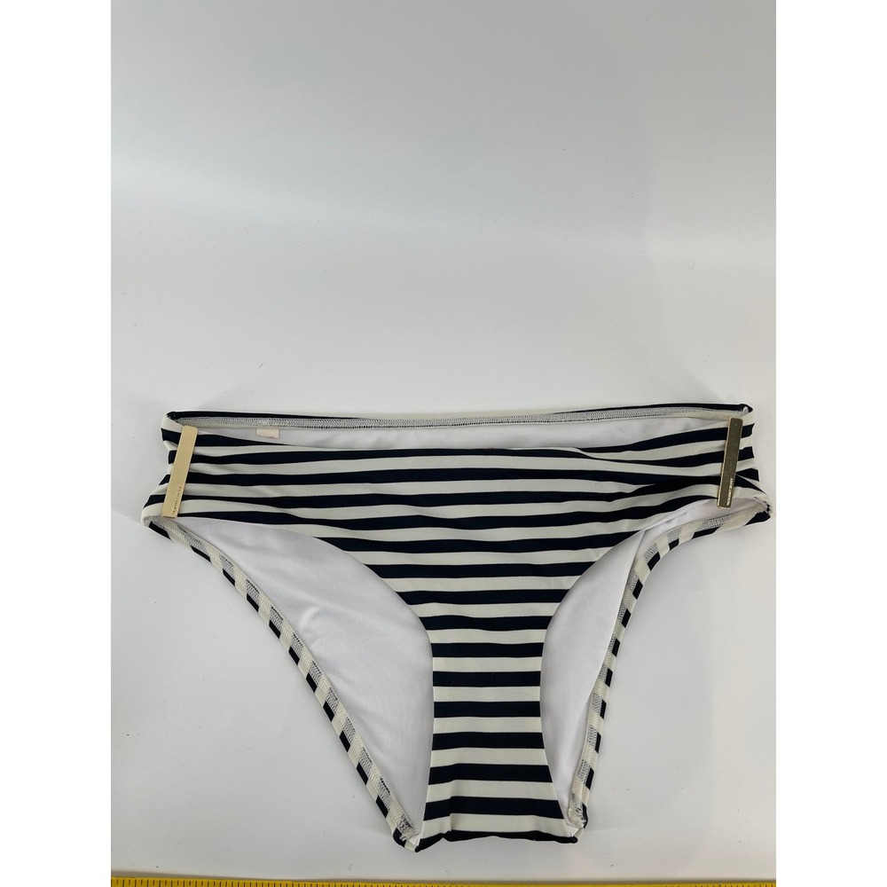 Victoria's Secret Bikini Bottom Women S Navy White Excellent Forever Hipster